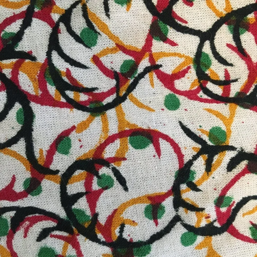 Vintage Hippie Wall Hanging Bed Covering, Dorm Room, Bought in India in the 80s